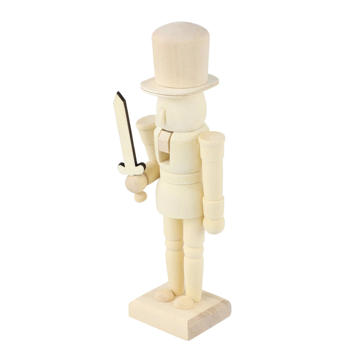 Unfinished Wooden Nutcracker Soldier B29137