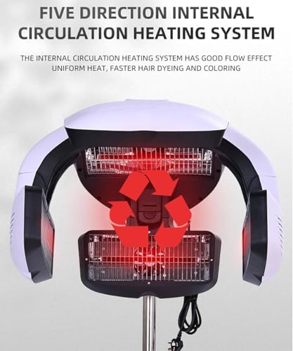 800W Salon Rolling Hood Hair Dryer Q249