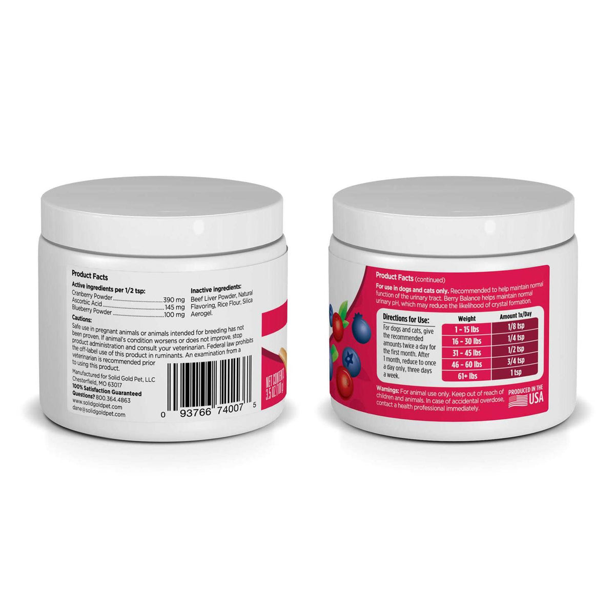 Solid Gold Berry Balance Supplement H6347