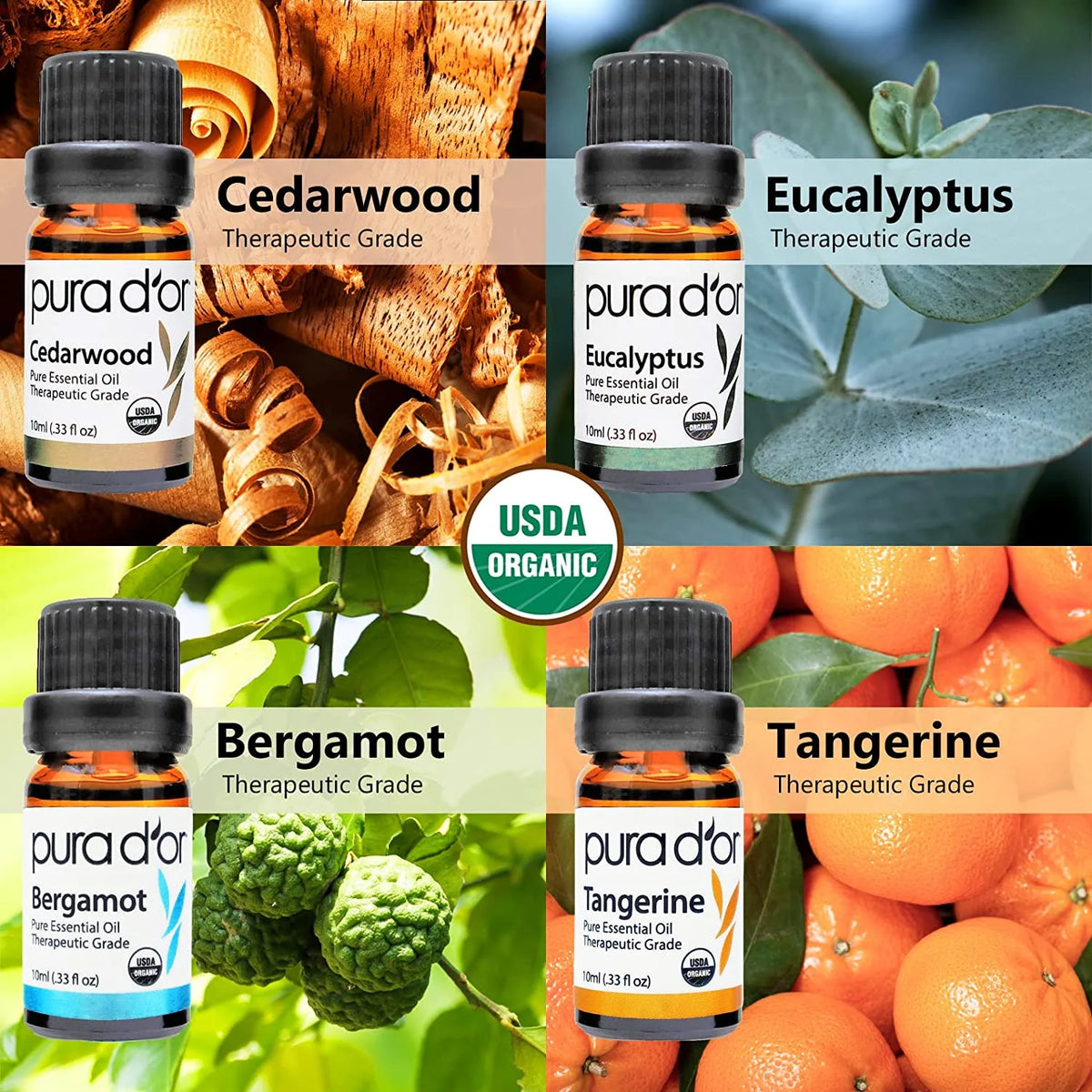 Essential Oil Wood Box Gift Set 10mL x16 P826844