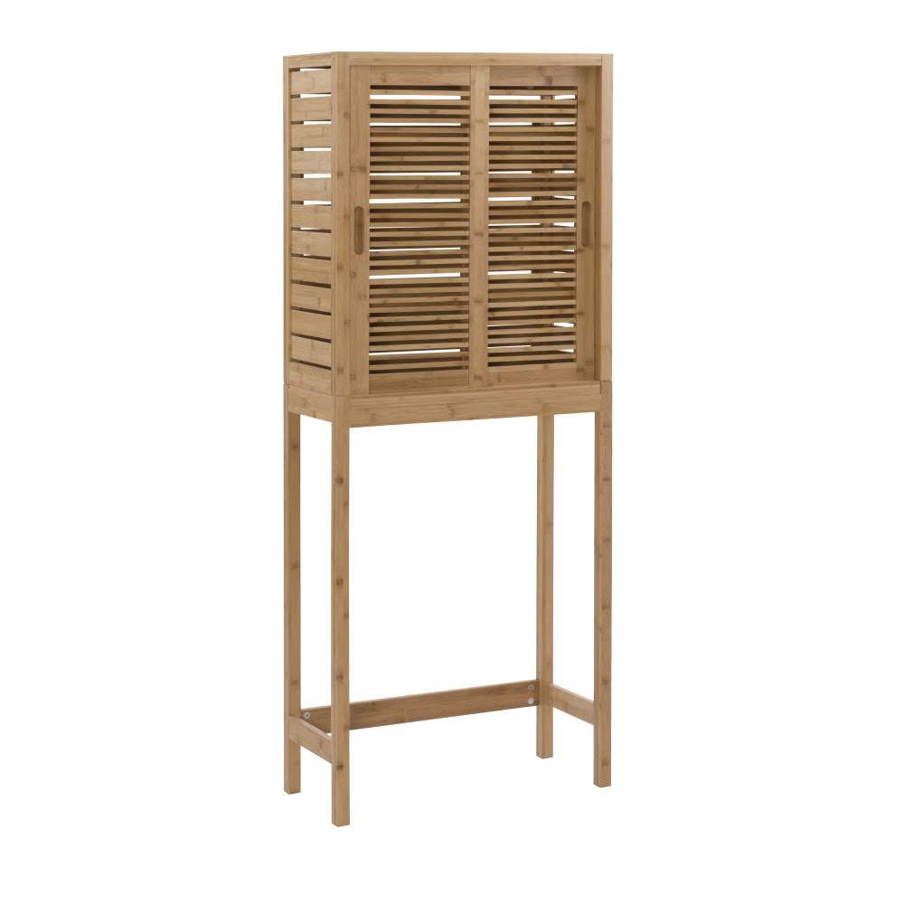Bamboo Sliding-Door Space-Saver Cabinet K412