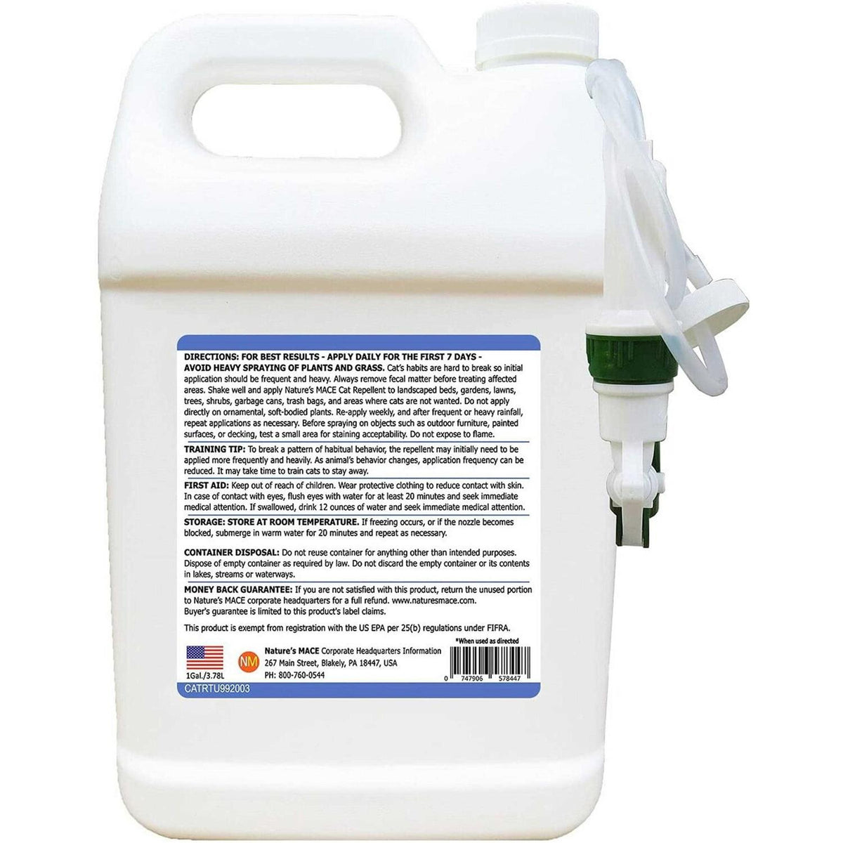 Cat Repellent Outdoor Spray K6552