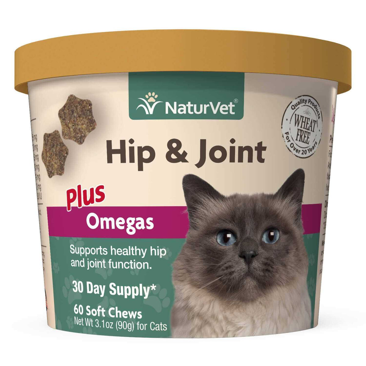 Hip Joint Plus Omegas Soft Chews Cat Supplement T9676