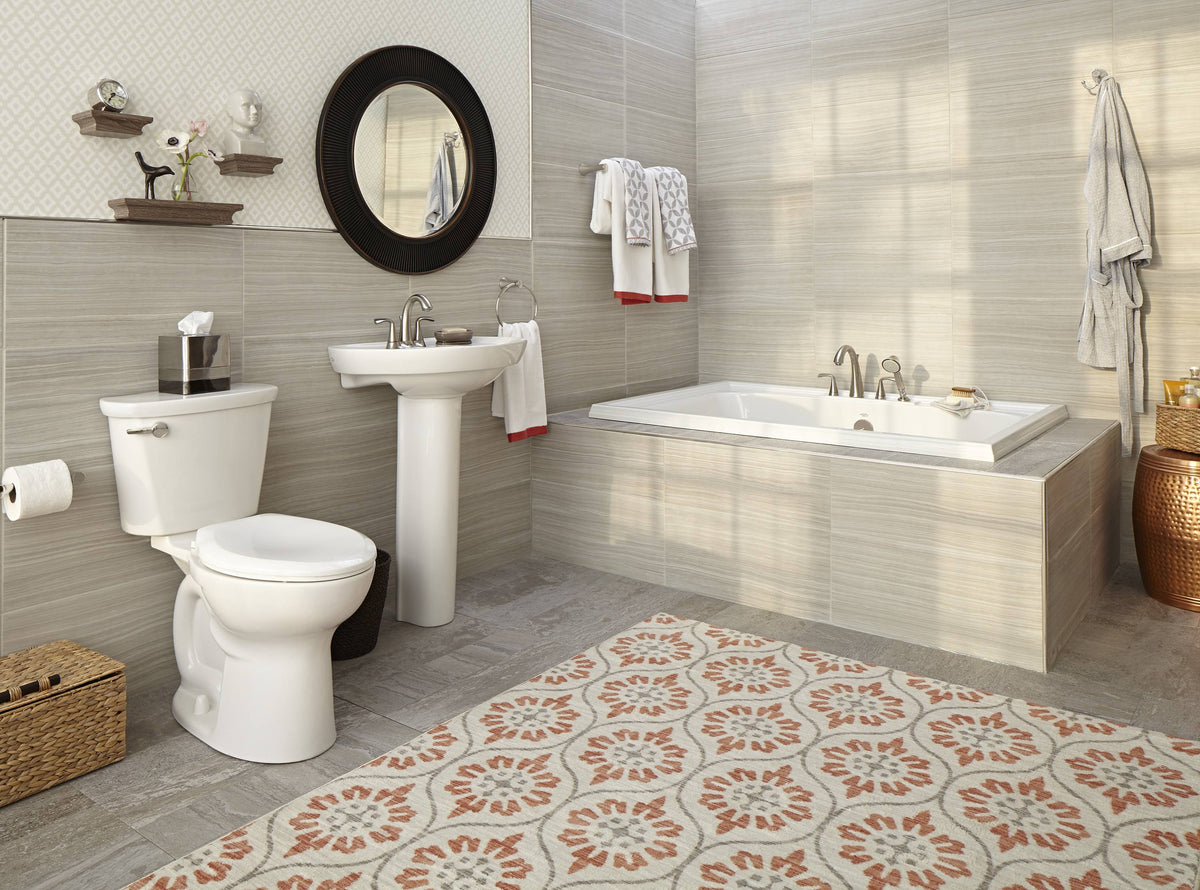 Centerset Bathroom Faucet Double Handle R371260