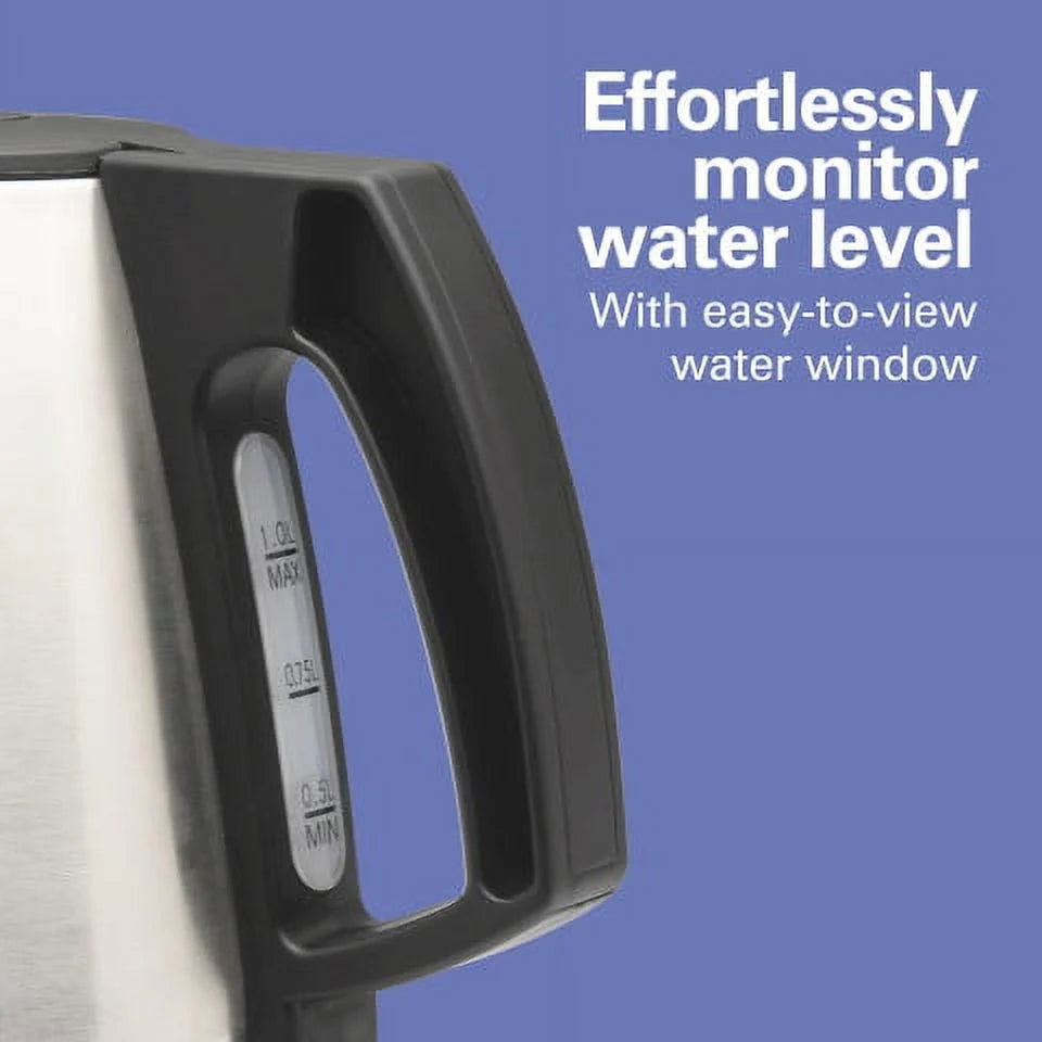 1 Liter Stainless Steel Electric Kettle P522798