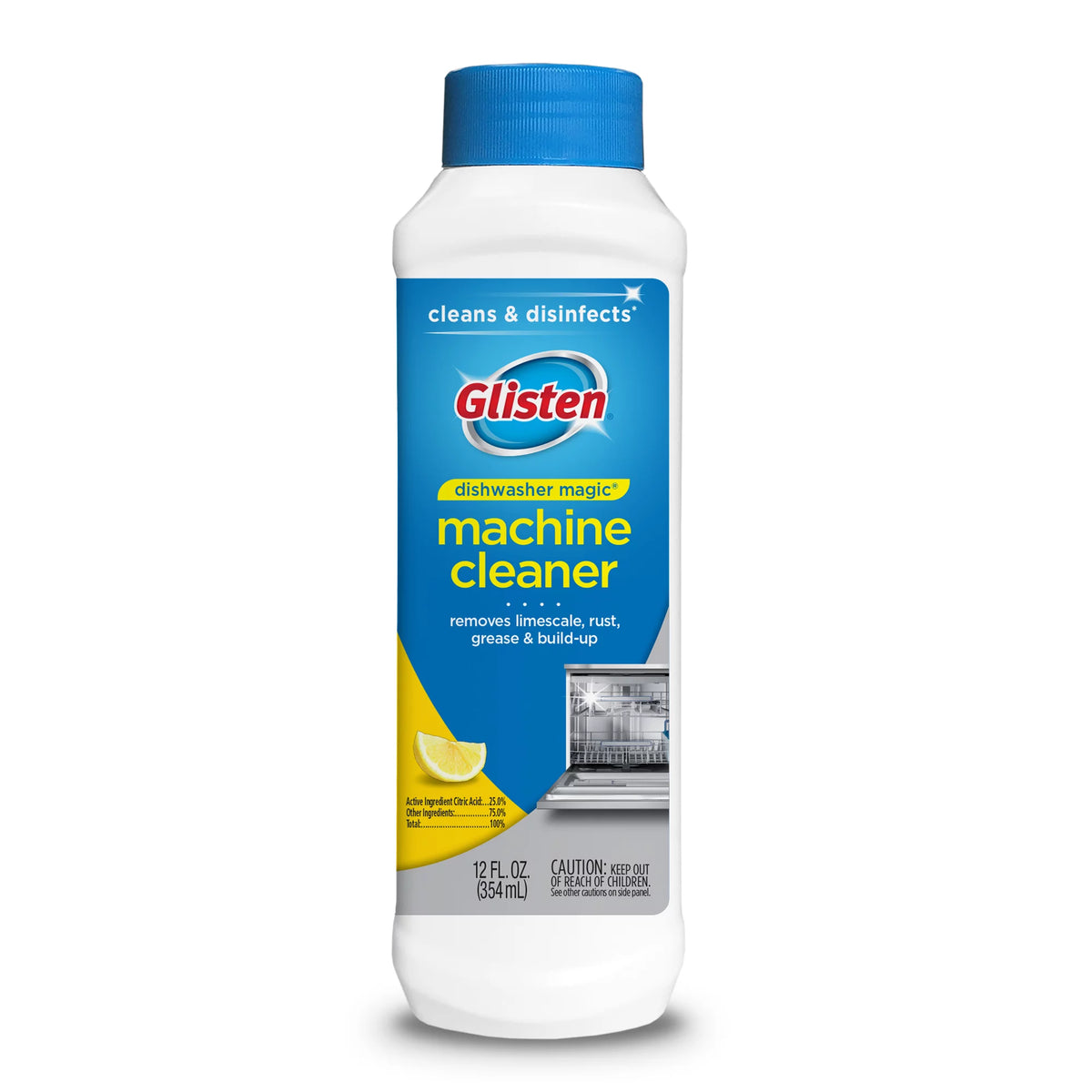 Lemon Scent Dishwasher Detergent 12 Fluid Ounce 4 Count Y473