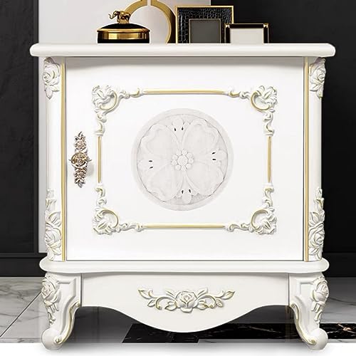 Unpainted Wooden Carving Furniture Appliques Onlays B83814