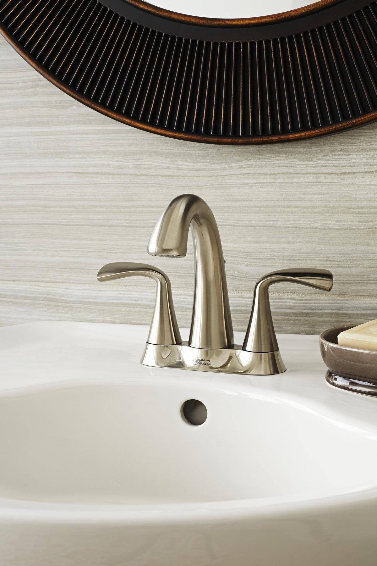 Centerset Bathroom Faucet Double Handle R371260
