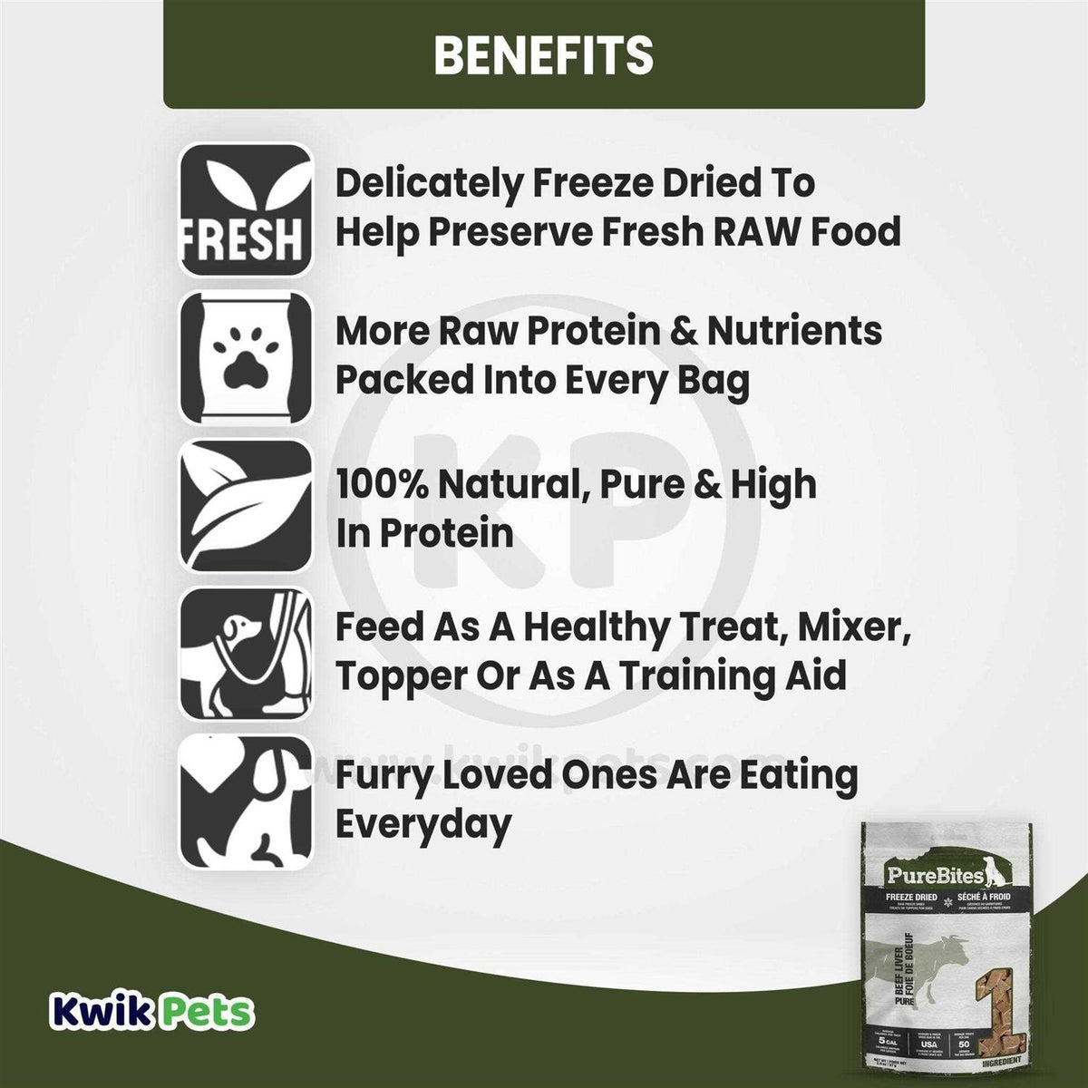 Beef Liver Freeze Dried Dog Treats N428222