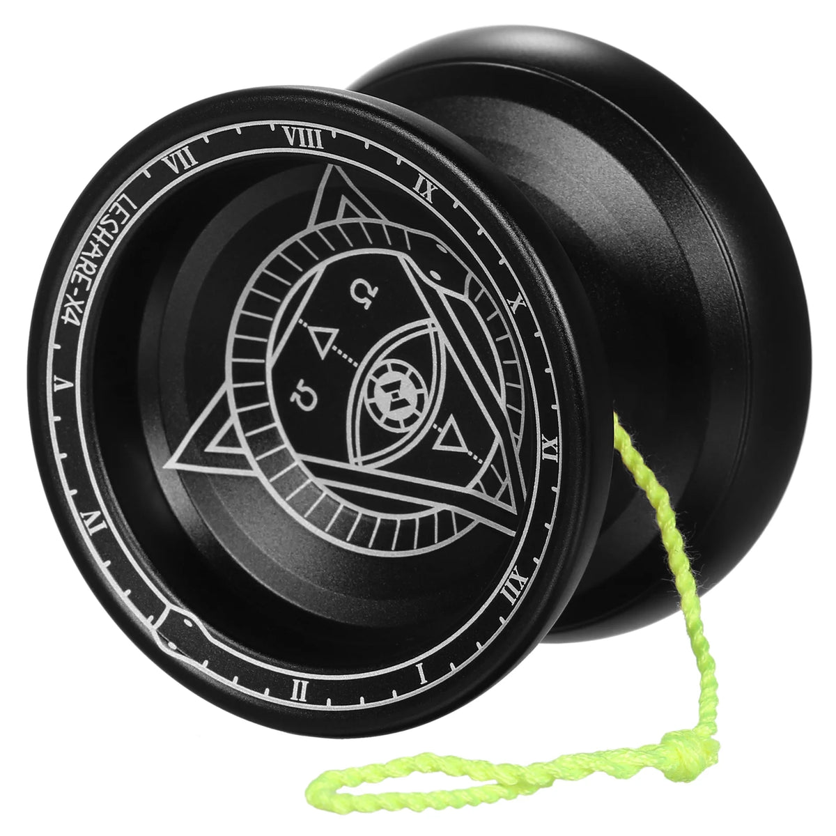 Aluminum Alloy Yoyo Ball with 5 Strings and User Manual Y299317
