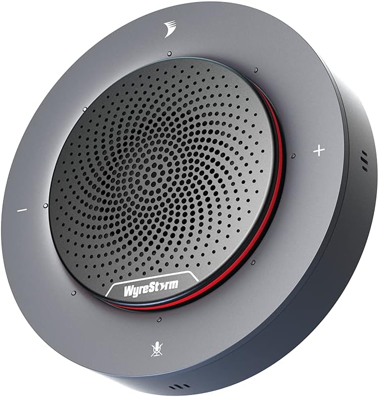 USB Conference Speakerphone with 4 Noise-canceling Mics H638