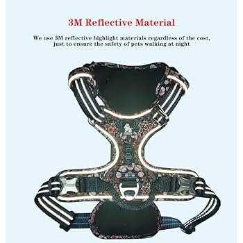 Floral Dog Harness Y54597