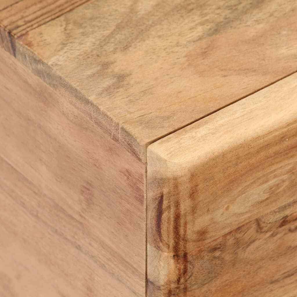Solid Acacia Wood TV Cabinet U85572