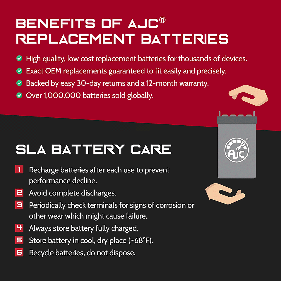 12V 5Ah Sealed Lead Acid Battery C845316