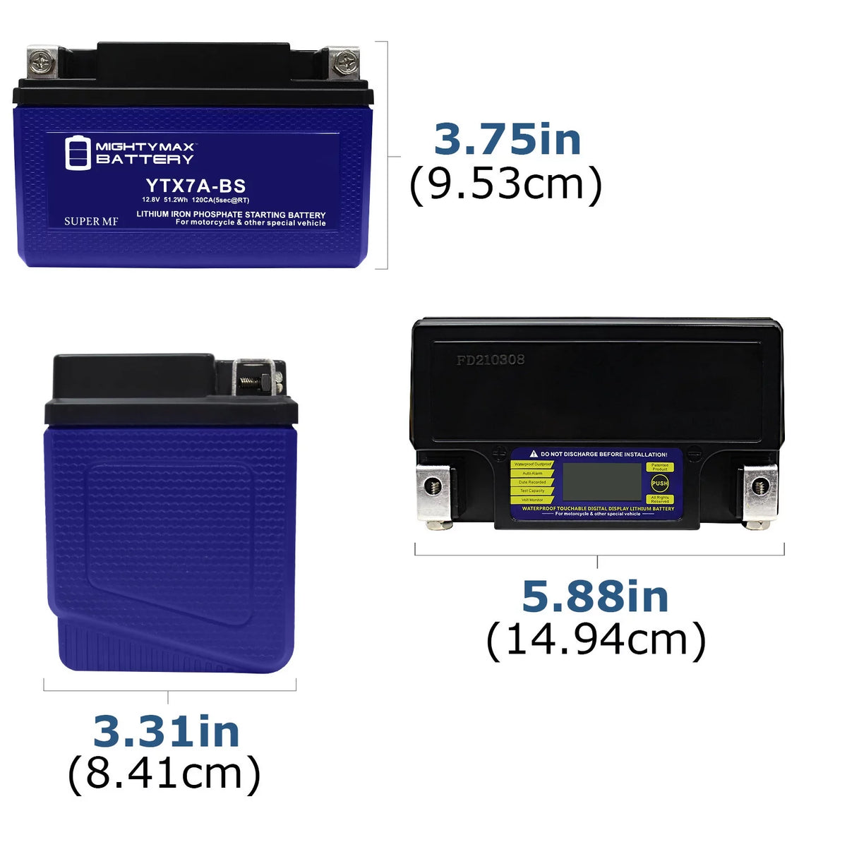Lithium Replacement Battery 6 Pack P791