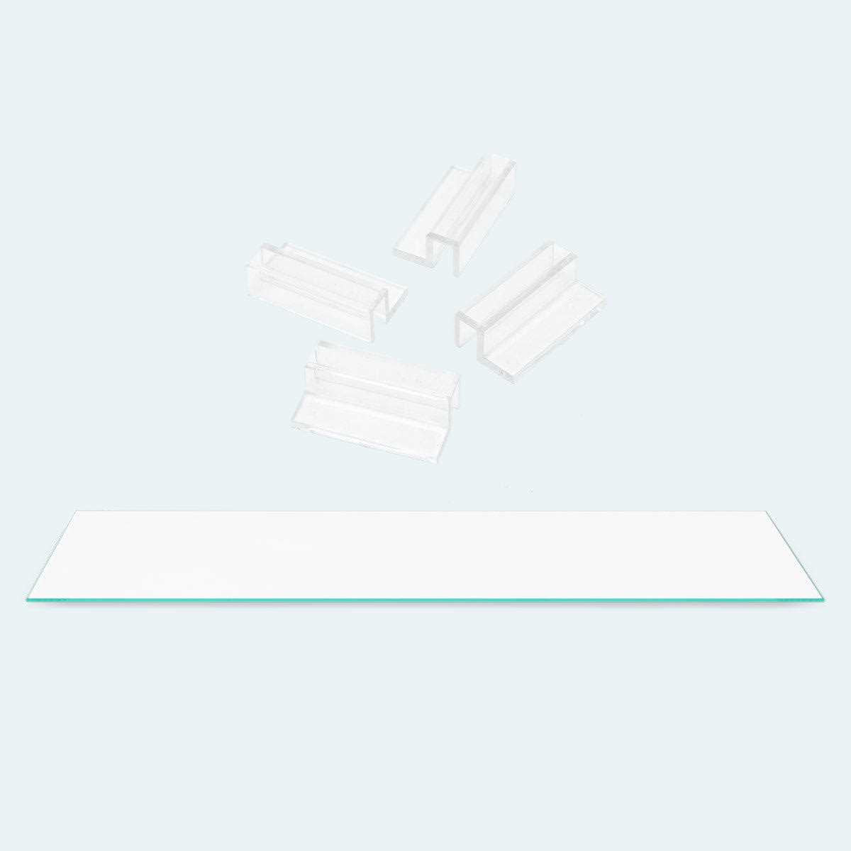 Rimless Tank Glass Lids 60L Lid + Clips T799543
