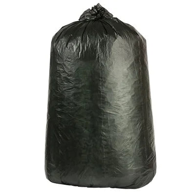 Black High Density Trash Bags, Case of 100 X3768