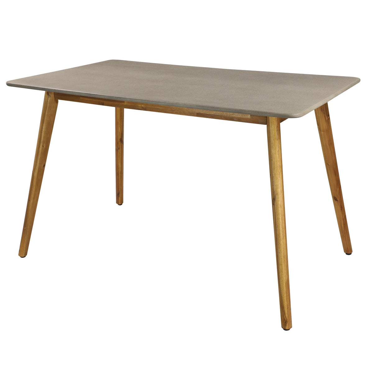 Grey Wood Outdoor Dining Table A659