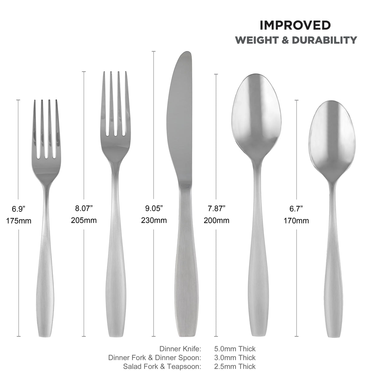 Satin 20-Piece Flatware Set X416