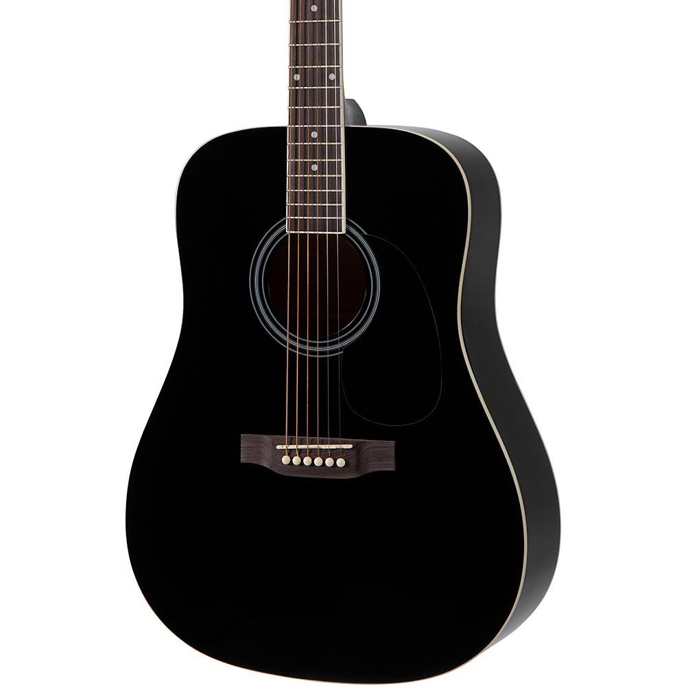 Black Dreadnought Acoustic Guitar X53903