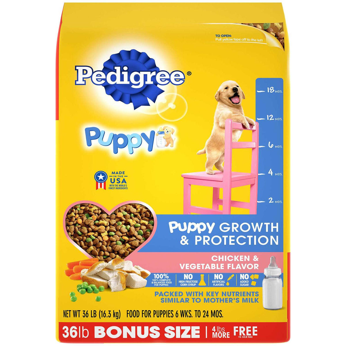 Dry Dog Food Vegetable Flavor L504