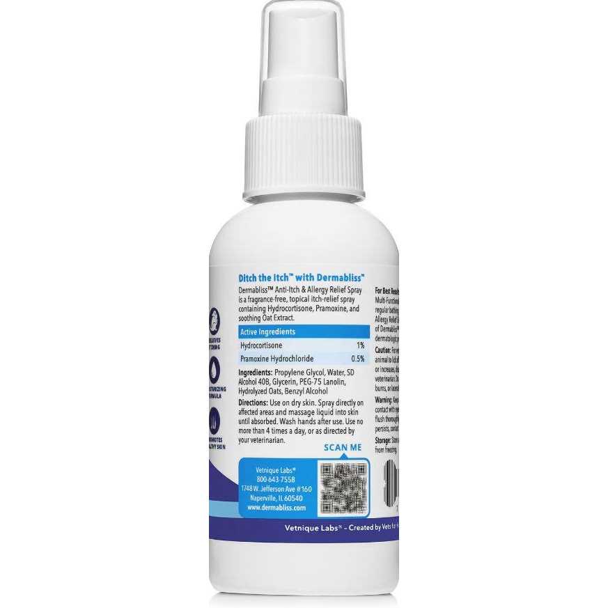 Anti-Itch & Allergy Relief Spray for Dogs & Cats R49255