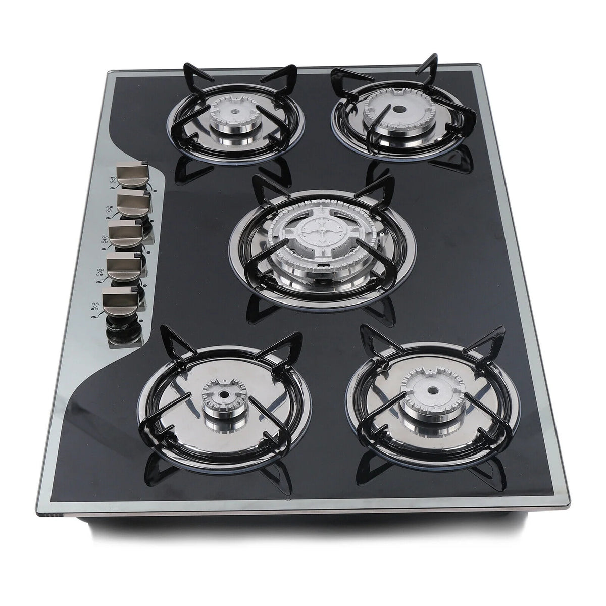 5 Burner Tempered Glass Gas Cooktop O32807
