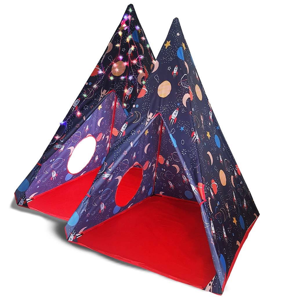 Kids Play Tent with Star Lights and Carrying Case T318