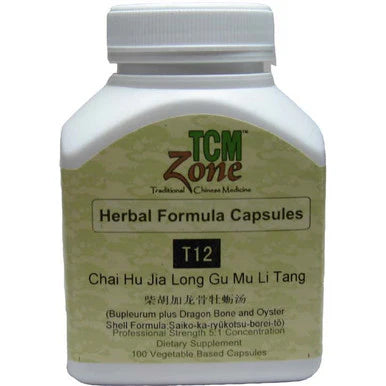 Bupleurum plus Dragon Bone and Oyster Shell Formula 100 Capsules A917816