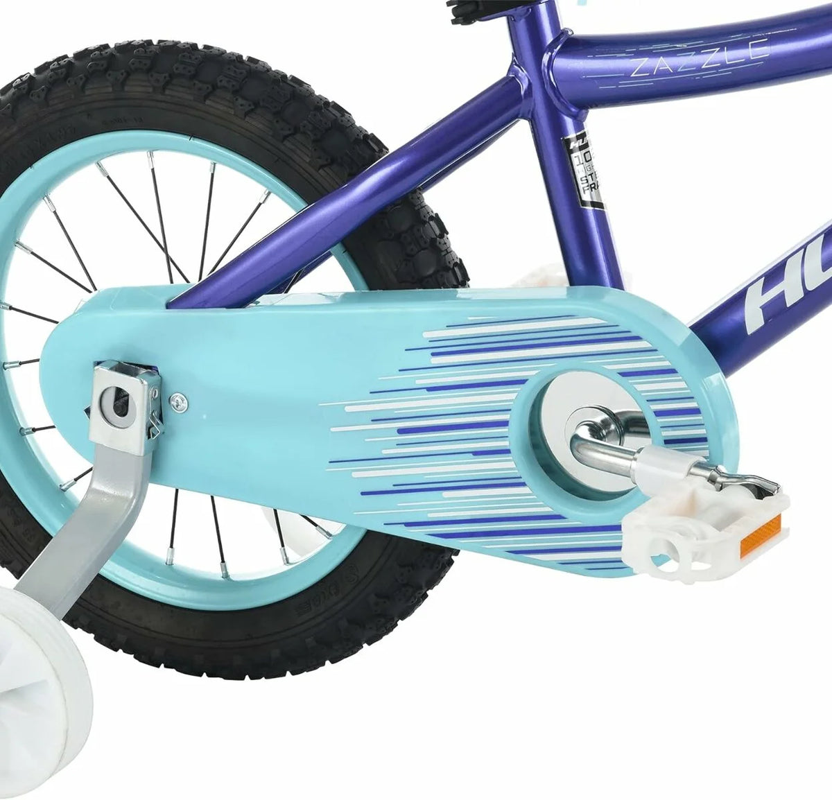 Girl's Bike with Training Wheels, Streamers, and Basket Z888013