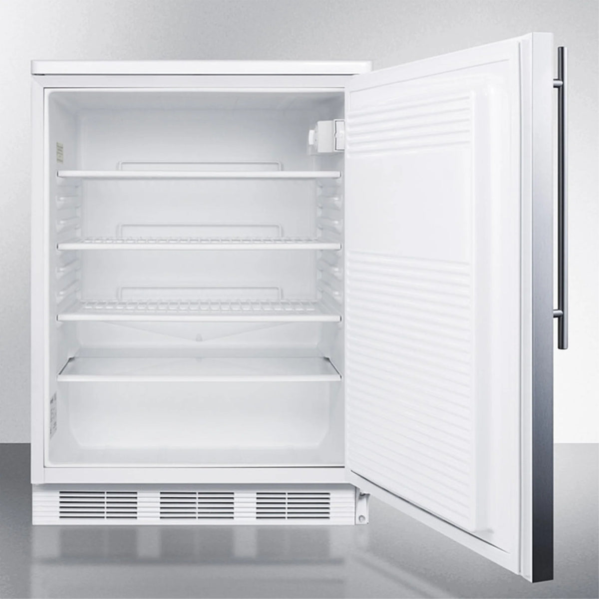 Built-in Undercounter All-Refrigerator with Lock and Stainless Steel Door M71398