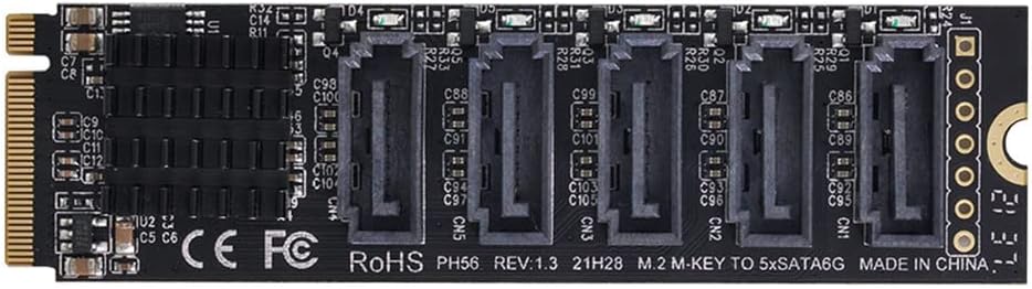 6 Ports SATA 3.0 to PCI Express x4 Expansion Card I531686