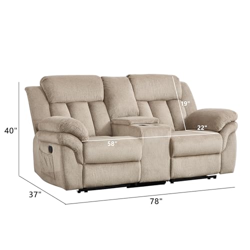 Light Brown Oversized Power Lift Recliner Chair A296