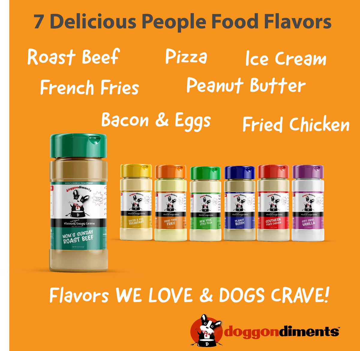 Beef Flavor Dog Food Topper Powder D63995