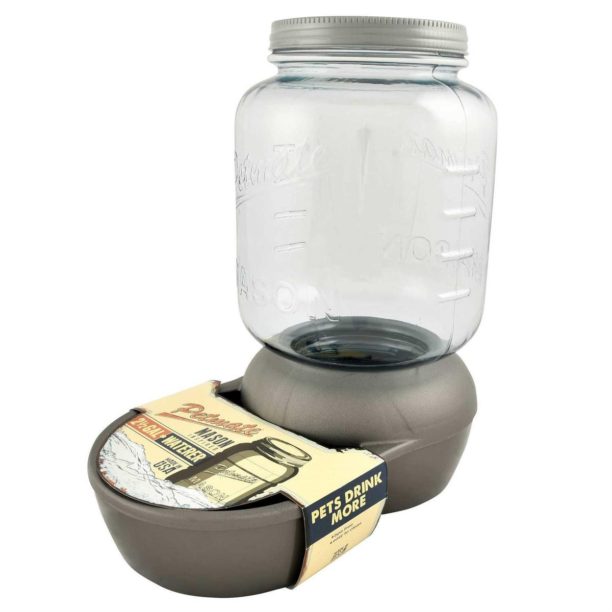 Mason Jar Replenishing Waterer Q126