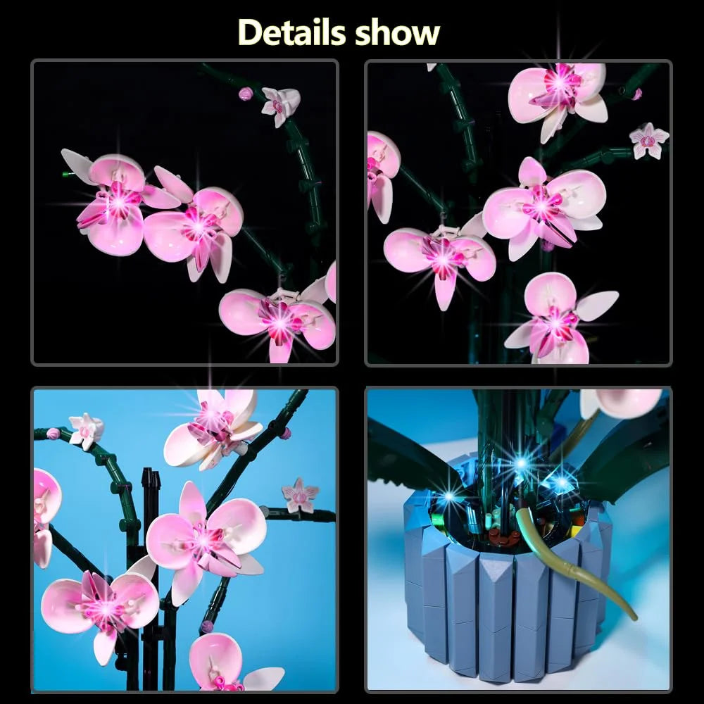 LED Lighting Kit for Lego Orchid 10311 Plant Model Building Set C39951