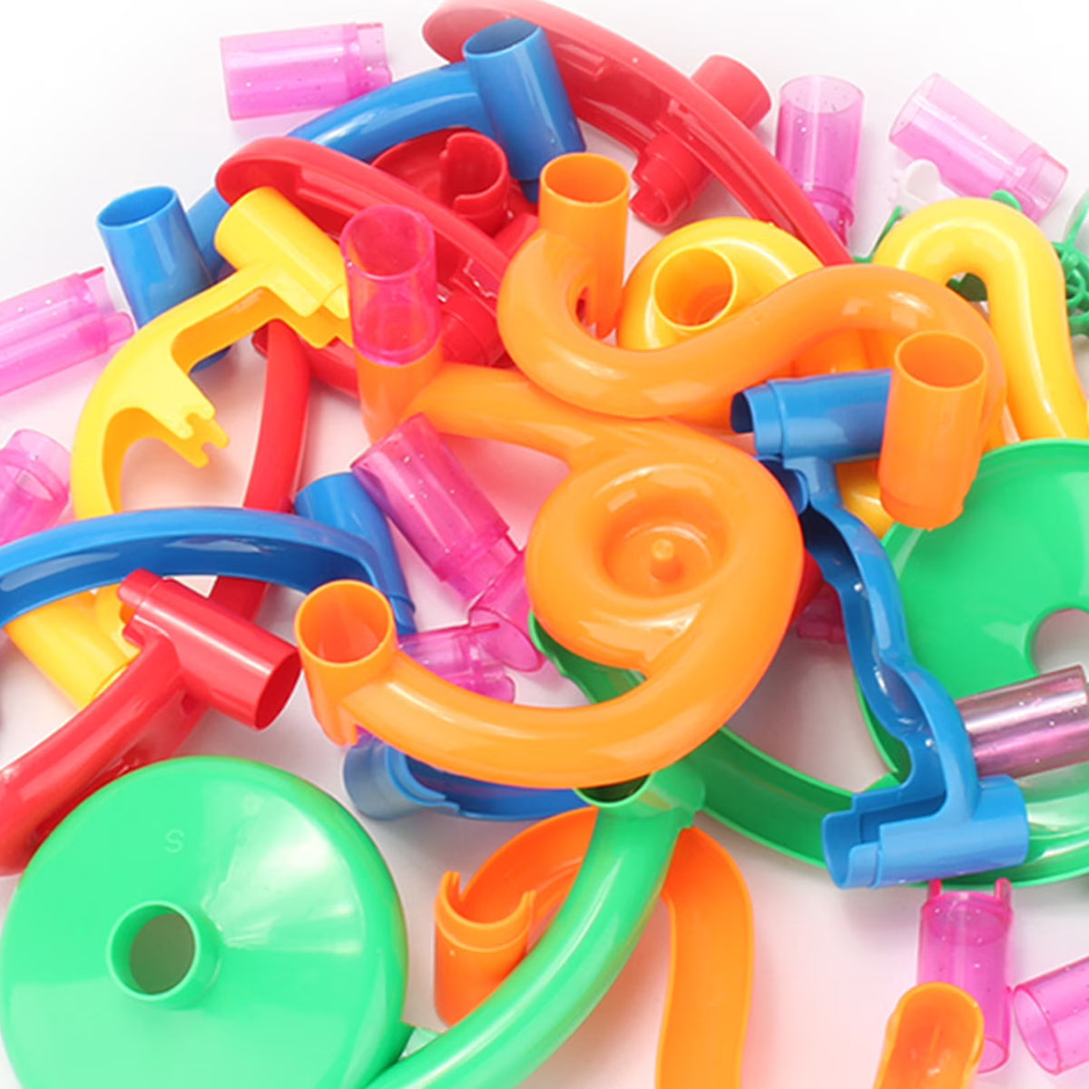 105 Piece Marble Run Building Block Set W171