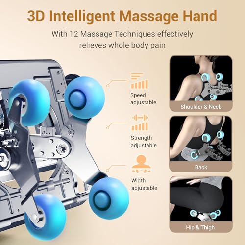 3D Zero Gravity Full Body Massage Chair with Heat N238195