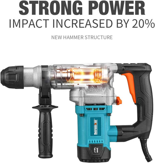 1-1/8 SDS-Plus Rotary Hammer Drill with Safety Clutch R1993