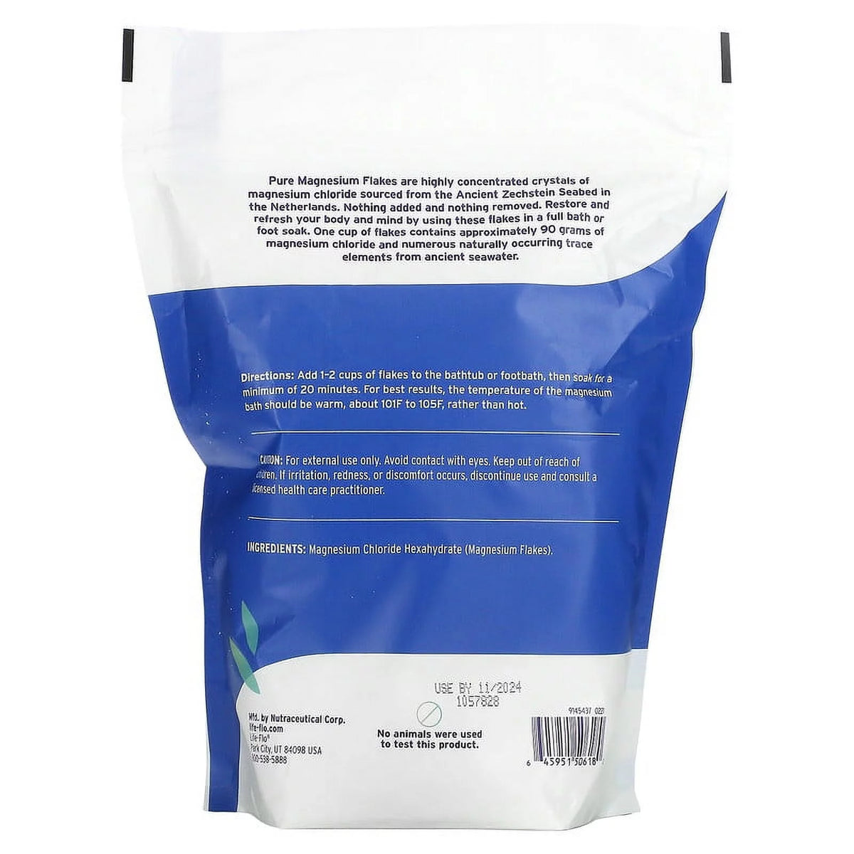 Pure Magnesium Flakes 1.65 lb Pack of 2 N57197