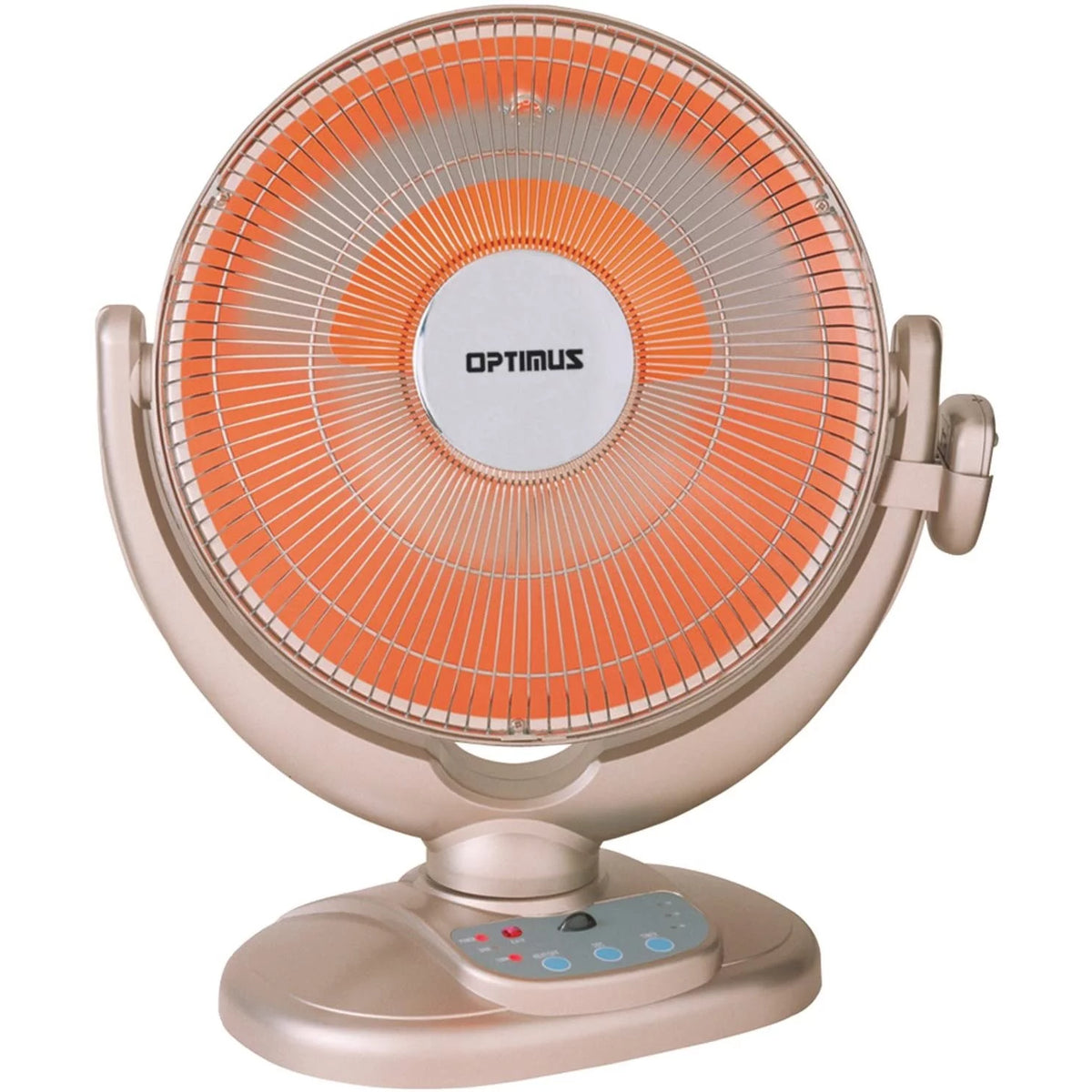 14" Adjustable Oscillating Dish Space Heater with Remote Control B788419