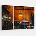 Oil Painting Print Multi-Piece Image on Wrapped Canvas O857407