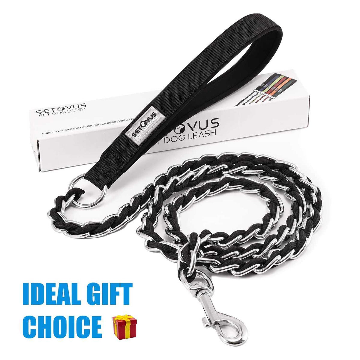 Chew Proof Metal Chain Dog Leash B934977