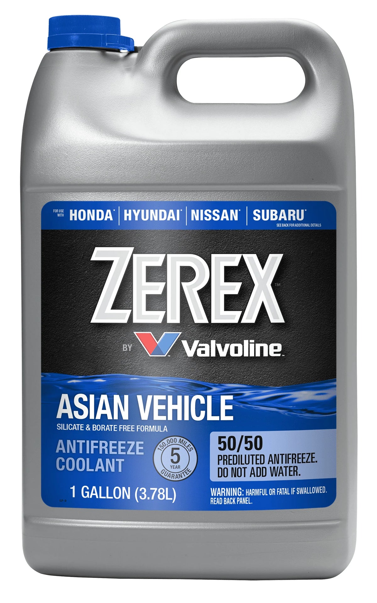 Blue Silicate and Borate Free Antifreeze Coolant 1 GA M50528