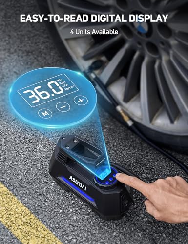 Portable Air Compressor Tire Inflator with Digital Pressure Gauge H696