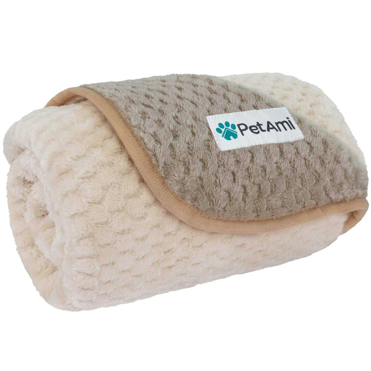 Sherpa Fleece Waterproof Waffle Cat Dog Blanket H150