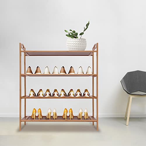 5-Tier Bamboo Shoe Shelf Storage Stand N7730