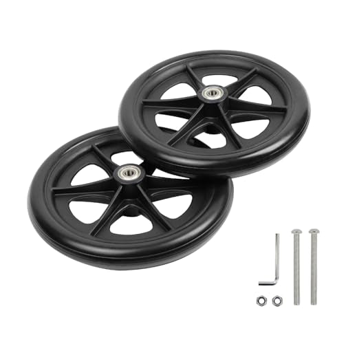 5" Black Wheel Replacement with Screws & L-Wrench C61992