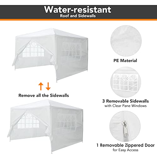 Blue 10x10ft Spray Shelter Paint Booth Tent G51234