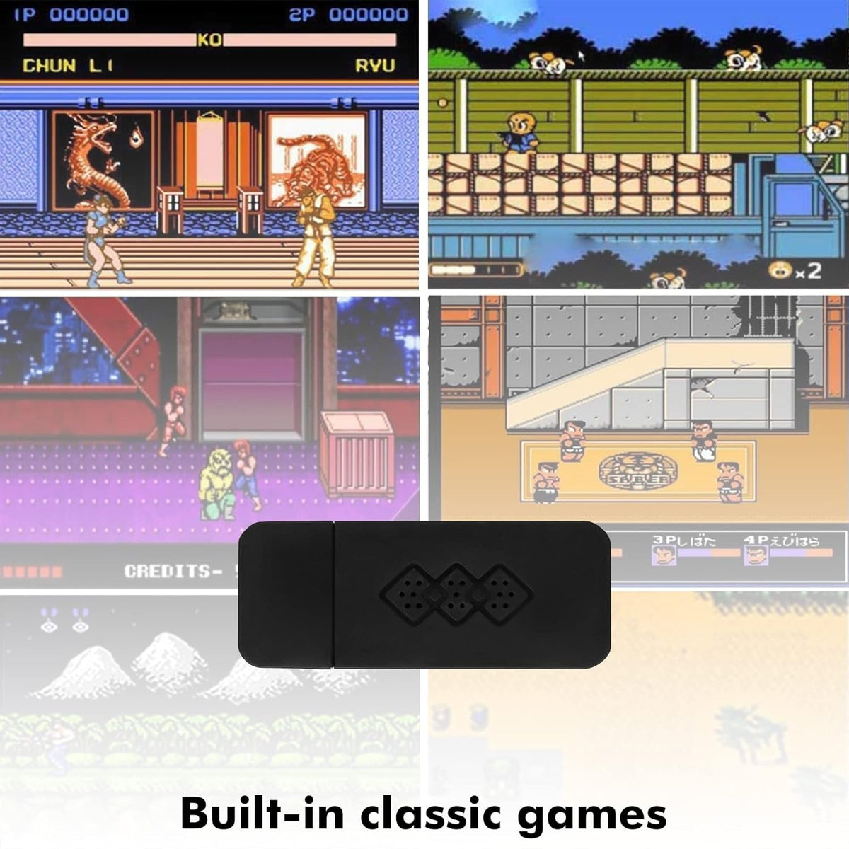 Retro Video Game Console with 818 Classic HD Video Games Z956886